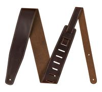 Fender Broken-In Leather Strap, Brown 2.5"