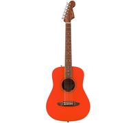 Fender California Standard Redondo Mini with Bag Spruce Top Fiesta Red