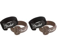 Fender© Cable Ties, 7", Black&Brown (6) (Pack of 2)