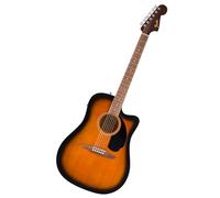 Fender California Debut Redondo CE, Dreadnought Acoustic with Built-in Tuner and Pickup, Perfect for Beginners, Free Virtual Lessons, 2-Colour Sunburst