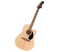 Fender California Debut Redondo CE, Dreadnought Acoustic with Built-in Tuner and Pickup, Perfect for Beginners, Free Virtual Lessons, Natural