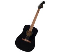 Fender California Debut Redondo Dreadnought Acoustic Guitar, Spruce Top, Black Pickguard, Black