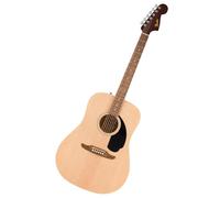 Fender California Debut Redondo Dreadnought Acoustic, Perfect Beginner Guitar with Free Virtual Lessons and Easy-to-play Neck, Natural
