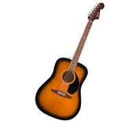Fender California Debut Redondo Dreadnought Acoustic, Perfect Beginner Guitar with Free Virtual Lessons and Easy-to-play Neck, 2-Colour Sunburst