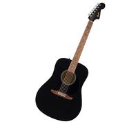 Fender California Debut Redondo Dreadnought Beginner Acoustic Guitar, Black | California Series, easy-to-play neck, free virtual lessons included, ideal starter guitar, dreadnought body, rich full sound