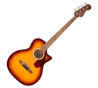 Fender California Deluxe Kingman Bass CE Honey Sunburst