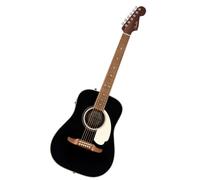 Fender California Deluxe Redondo Jr. E Acoustic Guitar, Black | Versatile. Refined. Ready for anything. That’s the California Deluxe Series