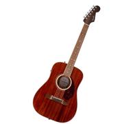 Fender California Deluxe Redondo Jr. E Acoustic Guitar, Mahogany | Versatile. Refined. Ready for anything. That’s the California Deluxe Series