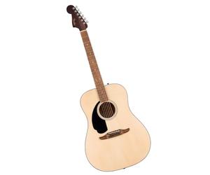 Fender California Redondo Standard LH Acoustic Guitar, Natural | Left-handed folk acoustic, natural finish, black pickguard, California Series, ideal for beginners & advancing players