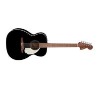 Fender California Standard Monterey Electric Guitar, IPG, Black | Tremolo-equipped electric guitar, California Standard Series, ideal for beginners & players, classic tone, black finish