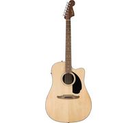 Fender California Standard Redondo CE Acoustic Guitar, Spruce Top, Black Pickguard, Natural
