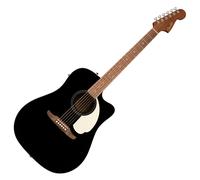 Fender California Standard Redondo CE Electroacoustic Guitar Spruce Top Black