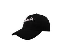 Fender Classic Logo Strapback Baseball Cap Fender Black One Size
