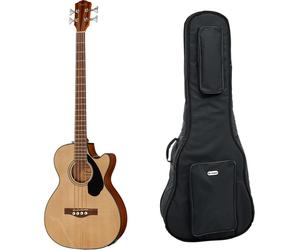 Fender CB-60SCE A-Bass Natural w/Bag