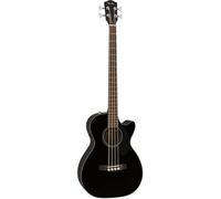 Fender CB-60SCE Acoustic Electric Bass Guitar, Concert Body, Black