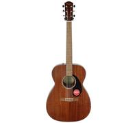 Fender CC-60S All-Mahogany Concert V2 Pack Acoustic Guitar, with 2-Year Warranty, Natural, with Gig Bag and Accessories