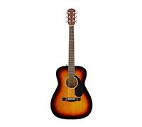 Fender CC-60S Concert Acoustic Guitar, Walnut Fingerboard, Sunburst, Comes with Free Virtual Lessons