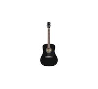 Fender CD-60 Dreadnought V3 DS Acoustic Guitar in Black with Walnut Fretboard, Great for Beginners, Comes with Free Virtual Lessons