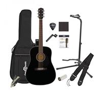 Fender CD-60S Acoustic WN Black with Accessory Pack