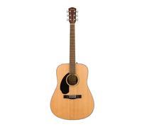 Fender CD-60S LeFT-Handed Acoustic Guitar, with Solid Spruce Top and Easy-to-pla