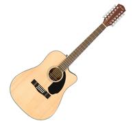 Fender CD-60SCE Dreadnought 12 String Electro Acoustic Natural