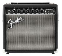 Fender Champion II 25, Combo Guitar Amp, 25W, Suitable For Electric Guitar, More Power, Upgraded Effects and Amp Models, Black/Silver