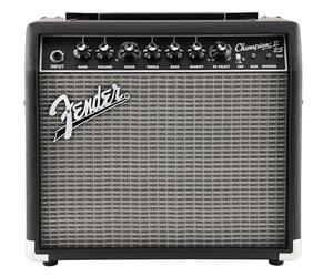 Fender Champion II 25 Electric Guitar Combo Amp, 25W, 8", Built-in Effects | Practice amp with built-in effects, amp models, 8" speaker, ideal for beginners, home studio, bedroom practice