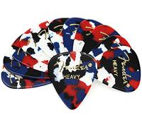 Fender Classic Celluloid Picks Confetti 351 Shape Heavy Pack of 12