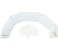 Fender Classic Celluloid Guitar Picks 351 Shape, White, Heavy, 144-Pack