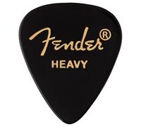 Fender Classic Celluloid Picks Black 351 Shape Heavy Pack of 12