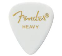 Fender Classic Celluloid Picks White 351 Shape Heavy Pack of 12