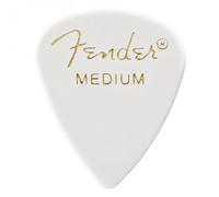 Fender 351 Shape Classic Picks (12 Pack) for electric guitar, acoustic guitar, mandolin, and bass, 351 - Medium, 0980351880