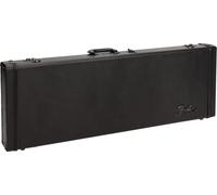 Fender Classic Series Wood Hardshell Guitar Case, Strat/Tele, Blackout | Wooden hardshell case for Strat & Tele models, secure fit, plush interior, durable latches, classic blackout finish