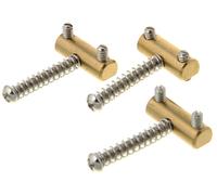 Fender American Vintage Telecaster Compensated Bridge Saddles, Brass