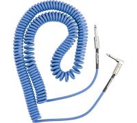 Fender Contour 30ft Coiled Cable, Lake Placid Blue (NEW)