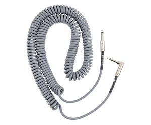 Fender Contour Coiled Cable 9m/30ft Inca Silver