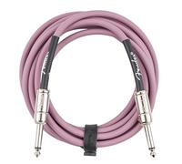 Fender Contour Instrument Cable, Guitar Cable, Guitar Accessories, Straight/Straight, Burgundy Mist, 10 ft