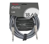 Fender - Contour Instrument Cable, Inca Silver, 18.6 ft