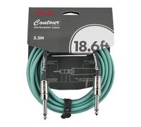 Fender - Contour Instrument Cable, Sherwood Green, 18.6 ft