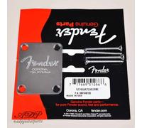 Fender Corona California Neck Plate No Tilt hole Chrome 0991446100