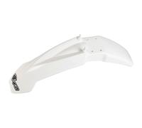 Fender Cover UFO PLAST front fender white OEM for KTM SX 65 ccm Yr. 2002 - 2008