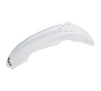 Fender Cover UFO PLAST front fender white OEM for Suzuki RM L 85ccm Yr.2003-2023