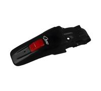 Rear Fender Tail Light Mudguard Fender Fits Honda Xr 650 R 00-21 Black