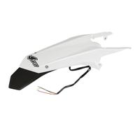 UFO Rear Fender With Tail Light For Husqvarna FE Models 2014-2018 White