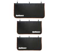 Fender Covers for Mechanics,3Pcs Microfiber Leather Car Fender with 18 Stronger Magnets & 6 Hooks Automotive Fender Protector Mats Pads for Sedans Trucks SUVs Station Wagon - Size M