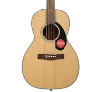 Fender CP-60S Parlor Acoustic Guitar, Walnut Fingerboard, Natural, Comes with Free Virtual Lessons