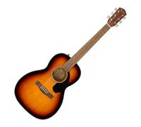 Fender - CP-60S Parlor - Sunburst, Solid Spruce Top with Laminated Mahogany Back