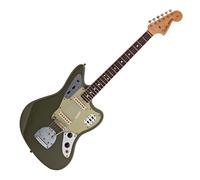 Fender Custom Shop 1965 Jaguar Journeyman Relic 3A RW Super Faded Olive Green Metallic