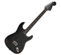 Fender Custom Shop 1969 Stratocaster Relic Aged Black with Matching Headstock