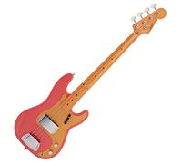 Fender Custom Shop 59 Precision Bass DLX Closet Classic Super Faded Aged Fiesta Red #R132891